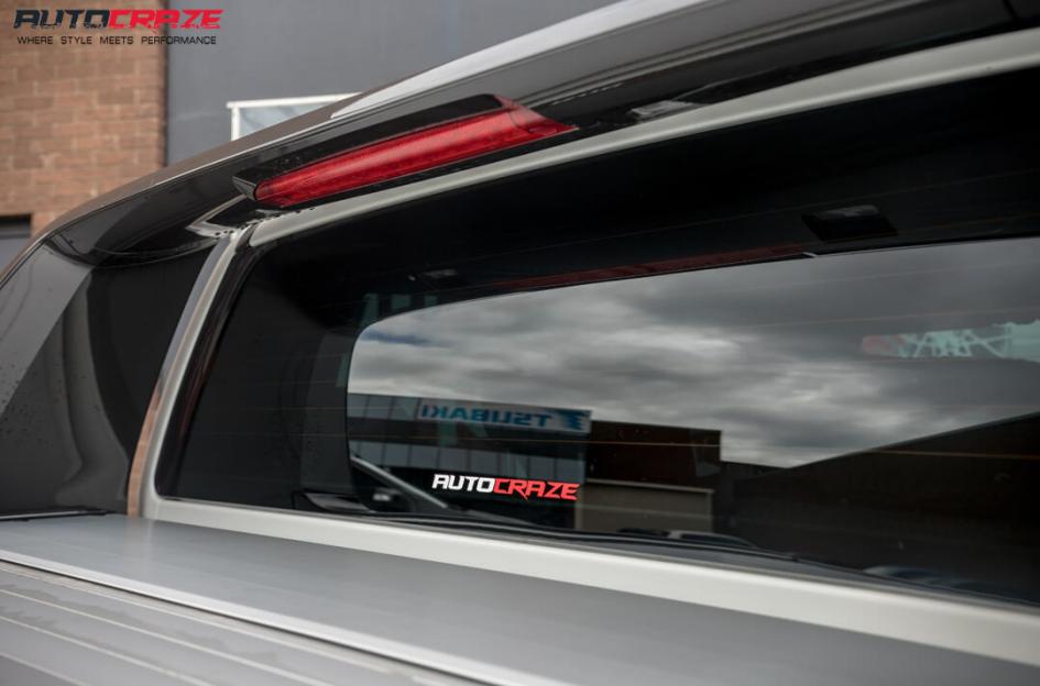 FORD RANGER GD05 MATTE BLACK MILLED ACCENTS